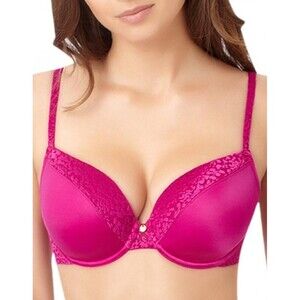le mystere bra 32 DDD/F  Safari Tshirt Plunge Bra Magenta $87